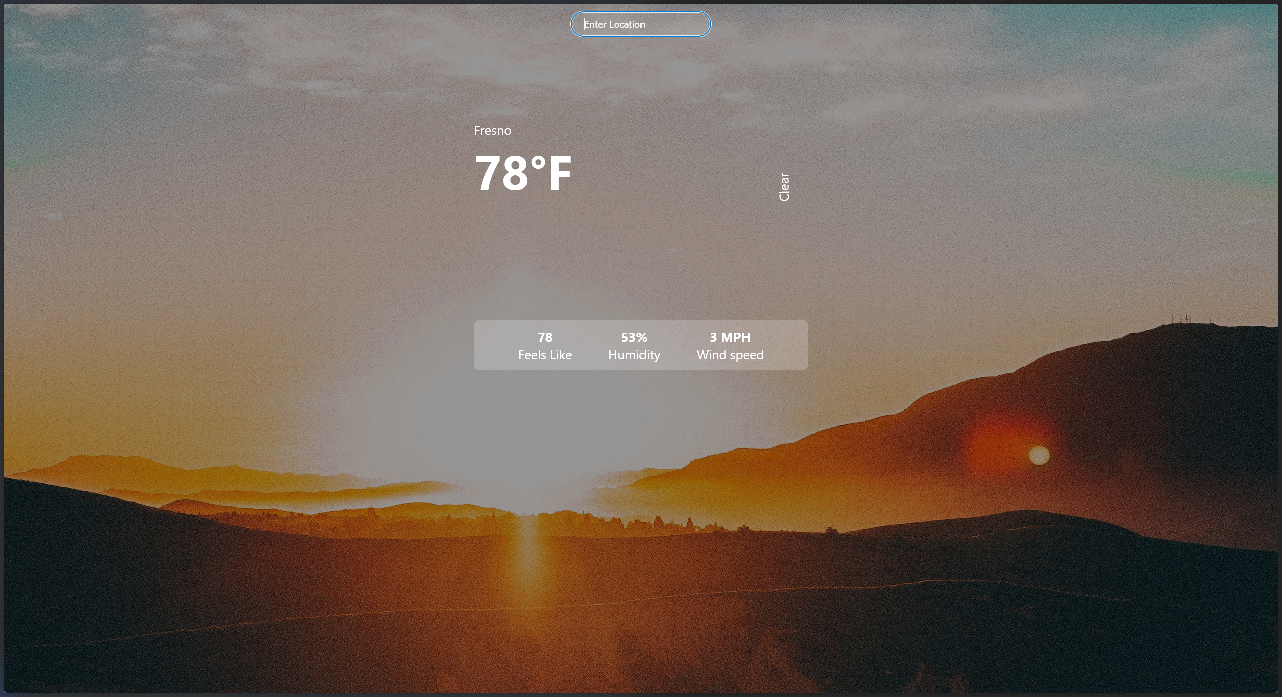 weather